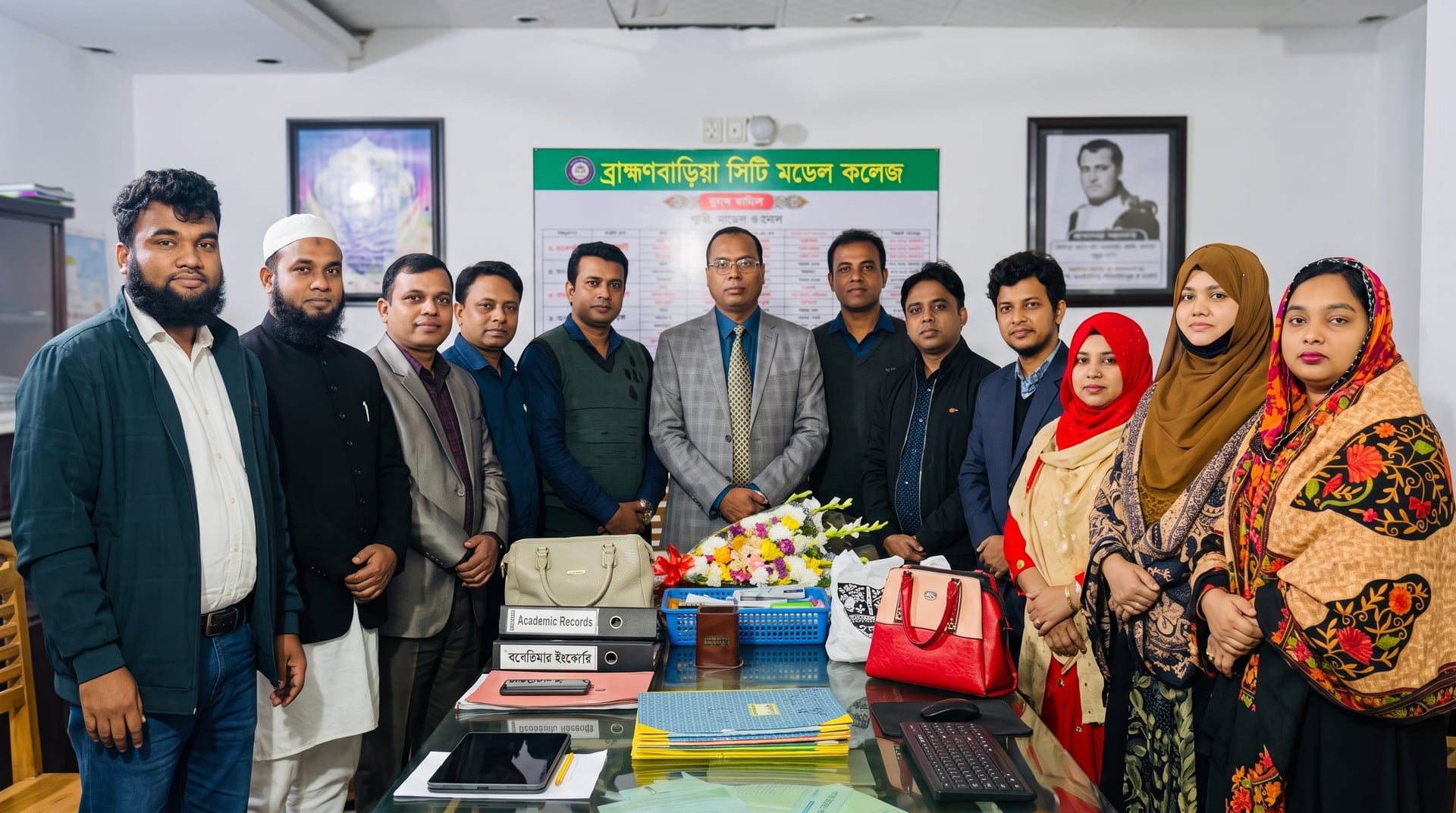 Brahmanbaria City Model College Campus 1
